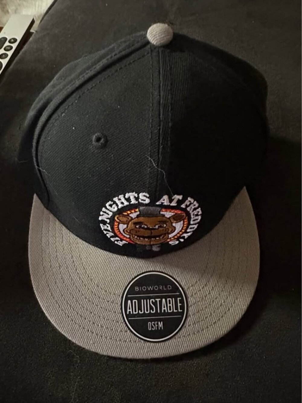 Five Nights At Freddy's Snapback Ball Cap One Size. New!